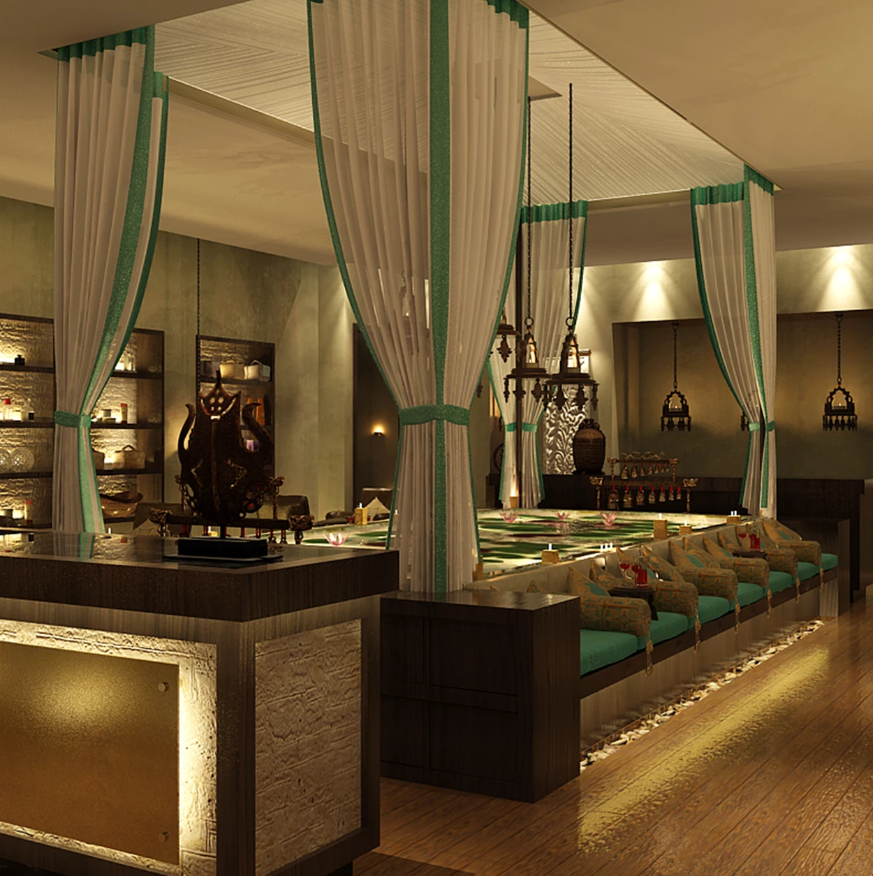 Beauty Salon Interior Design in Dubai