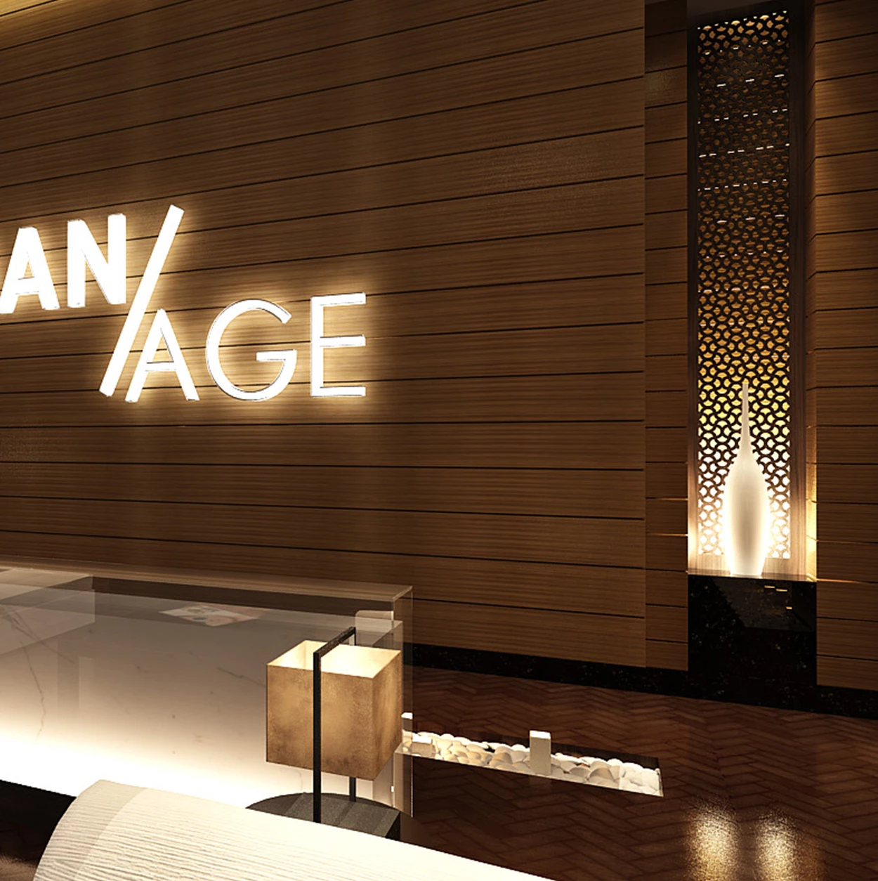 Massage Interior Design in Dubai