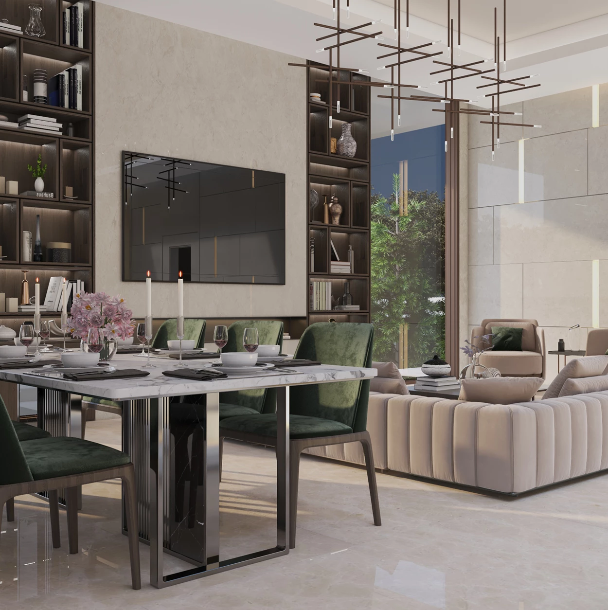 Duplex Villa Interior Design in Dubai